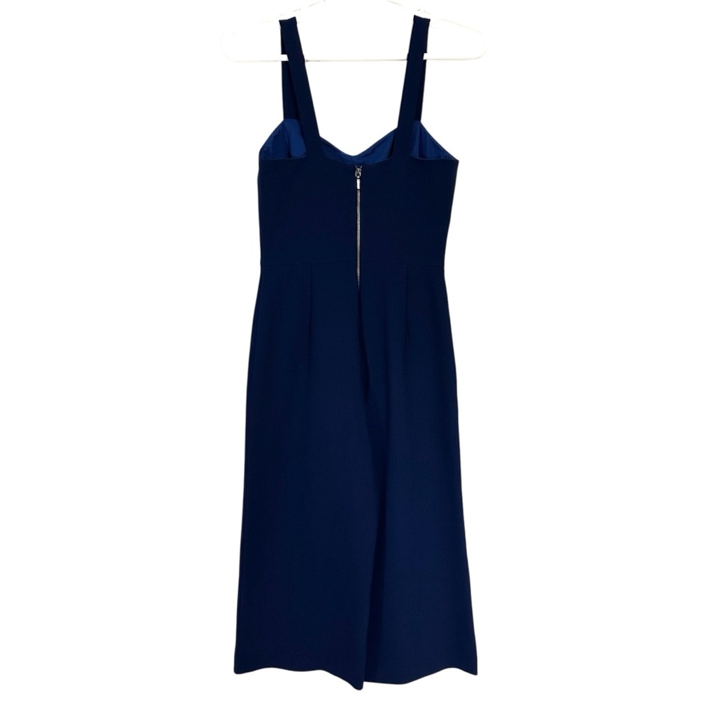 Nicole Miller Navy Stretchy Tech Jumpsuit - Picture 4 of 9